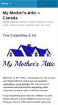 Mobile Screenshot of mymothersattic.ca